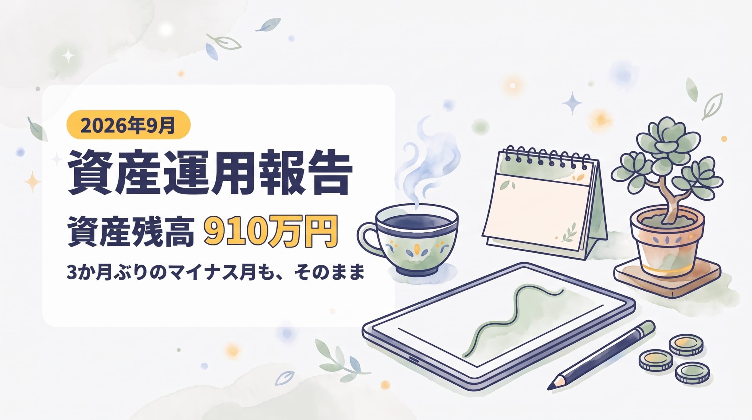 【2026年9月】資産運用報告